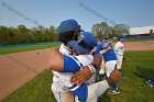 Baseball vs Babson  Wheaton College Baseball players celebrate their victory over Babson to win the NEWMAC Championship for the third year in a row. - (Photo by Keith Nordstrom) : Wheaton, baseball, NEWMAC